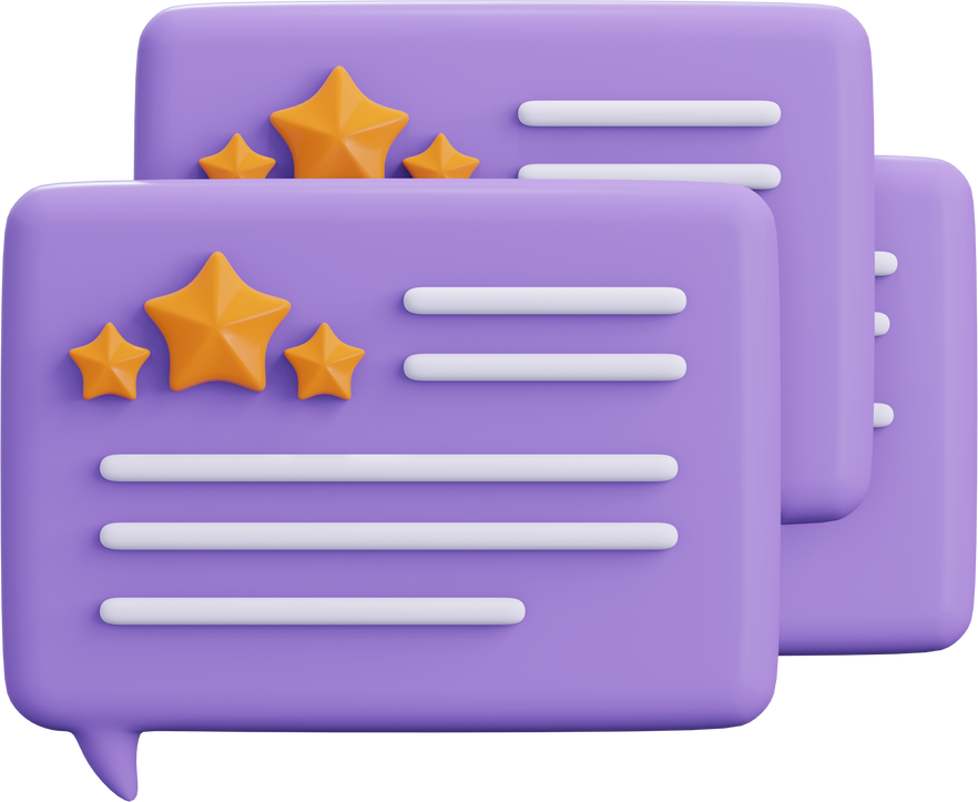 3D Testimonial Icon